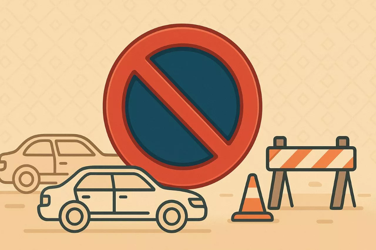 Ordinanza n° 02/2026 - Divieto di sosta in Contrada Sant’Abruzzese, nell’area antistante lo Stadio “A. Valerio” e i Campi da Tennis